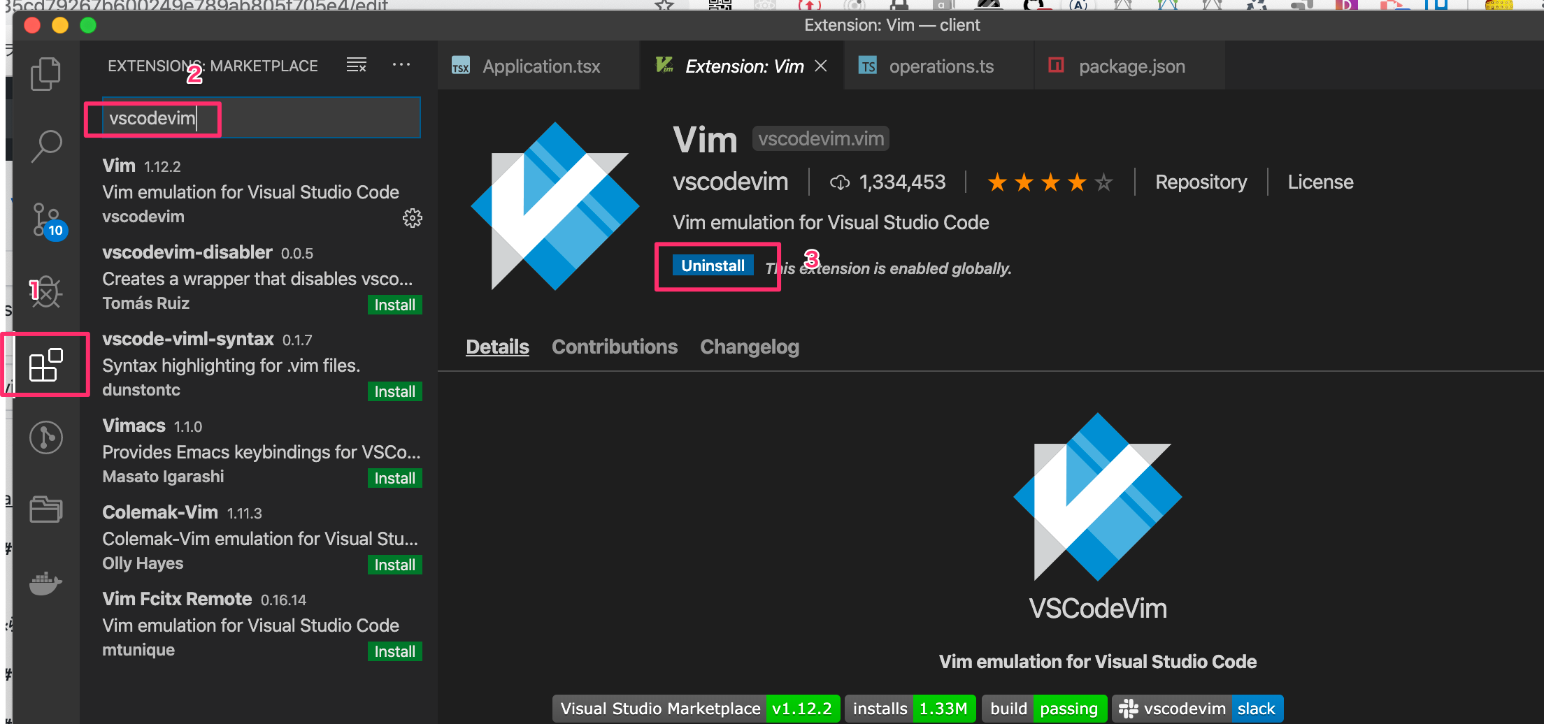 vscode vim suddenly stops working. Do you want to solve it temporarily?