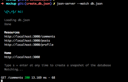 【json-server-watch db.json】エラー「events.js:154 throw er; // Unhandled 'error' event ^Error: listen EADDRINUSE 0.0.0.0:3000」