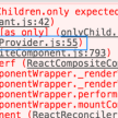 【React対応】invariant.js:42 Uncaught Error: React.Children.only expected to receive a single React element child