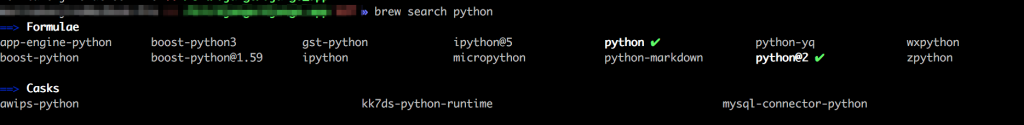 「Pyton/Django超入門」python manage.py runserverすると「zsh: command not found: python3.6」
