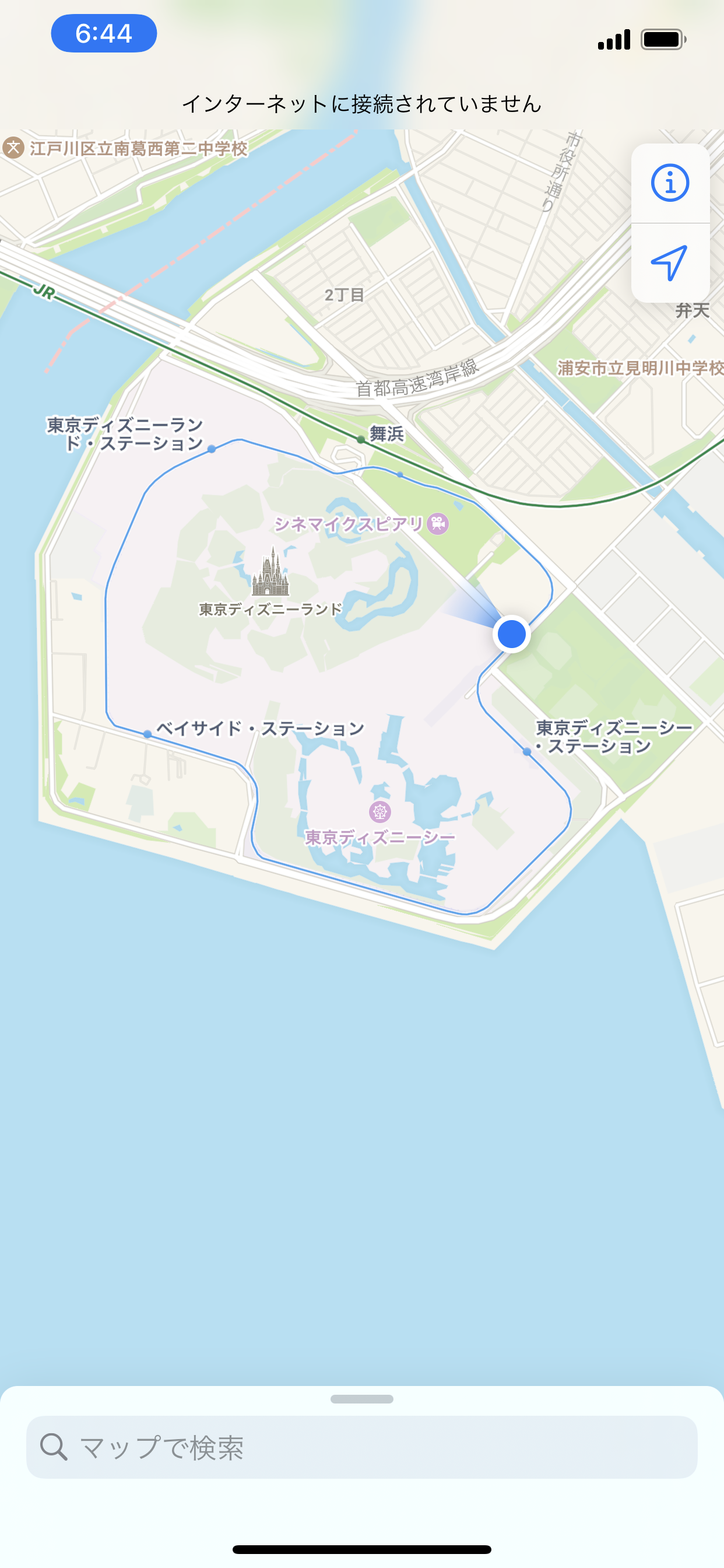 【気持ちいい！写真詳細解説】東京ディズニーシー・ホテルミラコスタからのランニング・ジョギングコース